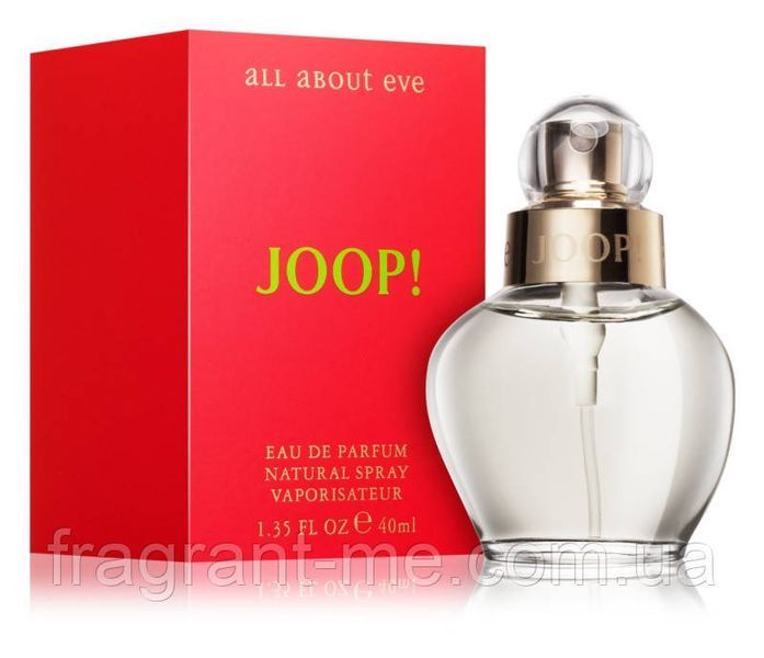 Joop! - All About Eve (1996) &mdash; Парфумована вода 40 мл &mdash; Вінтаж, стара формула аромату 1996 року 748551456 фото
