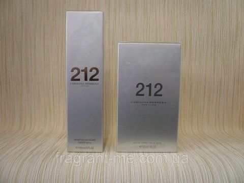 Carolina Herrera &mdash; 212 Woman (1997) &mdash; Дезодорант-спрей 150 мл &mdash; Вінтаж, перший випуск, формула аромату 1997 року 514626394 фото
