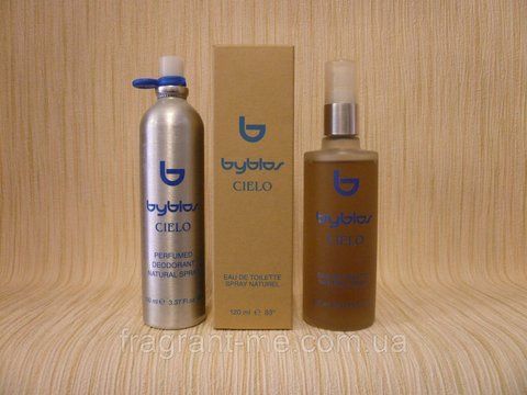Byblos &mdash; Byblos Cielo (1996) &mdash; Дезодорант-спрей 100 мл &mdash; Вінтаж, перший випуск 1996 року,стара формула аромату 511091012 фото