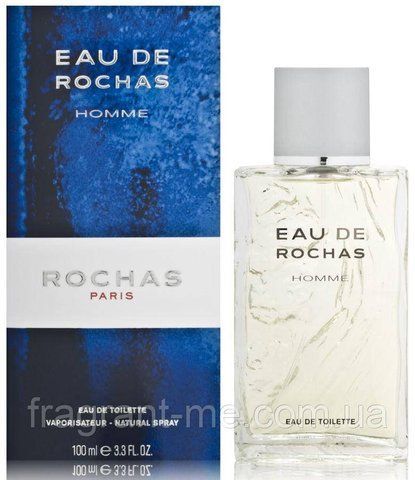 Rochas- Eau De Rochas Homme (1993) Туалетна вода 100 мл. Вінтаж старий випуск старий дизайн стара формула аромату 1993 року 746228337 фото