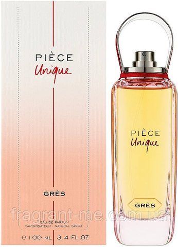 Gres- Piece Unique (2015) Парфумована вода 100 мл. Вінтаж перший випуск 2015 року старий дизайн стара формула аромату 2852134028 фото