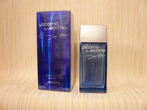 Jacomo &mdash; Jacomo De Jacomo Deep Blue (2008) &mdash; Туалетна вода 100 мл &mdash; Рідкий аромат, знятий із виробництва 788872871 фото
