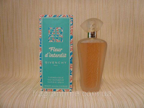 Givenchy- Fleur D'Interdit (1994) &mdash; Парфумована вода 50 мл- Вінтаж,перовий випуск, формула аромату 1994 року 515086155 фото