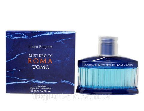Laura Biagiotti- Mistero Di Roma Uomo (2010) Туалетна вода 125 мл. Вінтаж рідкісний аромат знятий із виробництва 518337662 фото