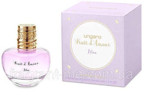 Emanuel Ungaro- Fruit D'Amour Lilac (2016) &mdash; Туалетна вода 100 мл (тестер) &mdash; Рідкий аромат, знятий із виробництва 2071392234 фото