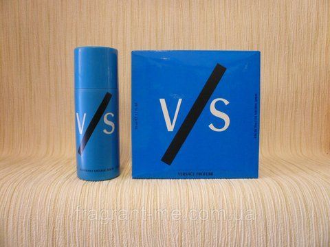 Versace- V/S Versus Homme (2000) Парфумований дезодорант-спрей 150 мл. Вінтаж рідкісний аромат знятий із виробництва 516358323 фото