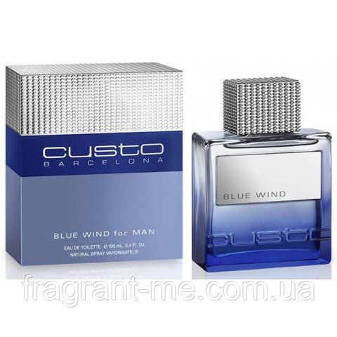 Custo Barcelona- Blue Wind (2012) Туалетна вода (ТЕСТЕР) 100 мл. Вінтаж рідкісний аромат знятий із виробництва 629327135 фото