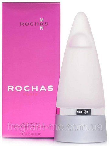 Rochas- Rochas Man (1999) Туалетна вода 50 м. Вінтаж старий випуск старий дизайн стара формула аромату 1999 року 746410618 фото