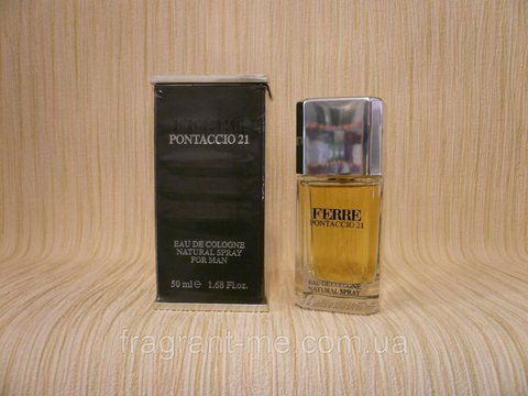 Gianfranco Ferre- Pontaccio 21 (2000) Одеколон 50 мл. Вінтаж рідкісний аромат знятий із виробництва 512728615 фото
